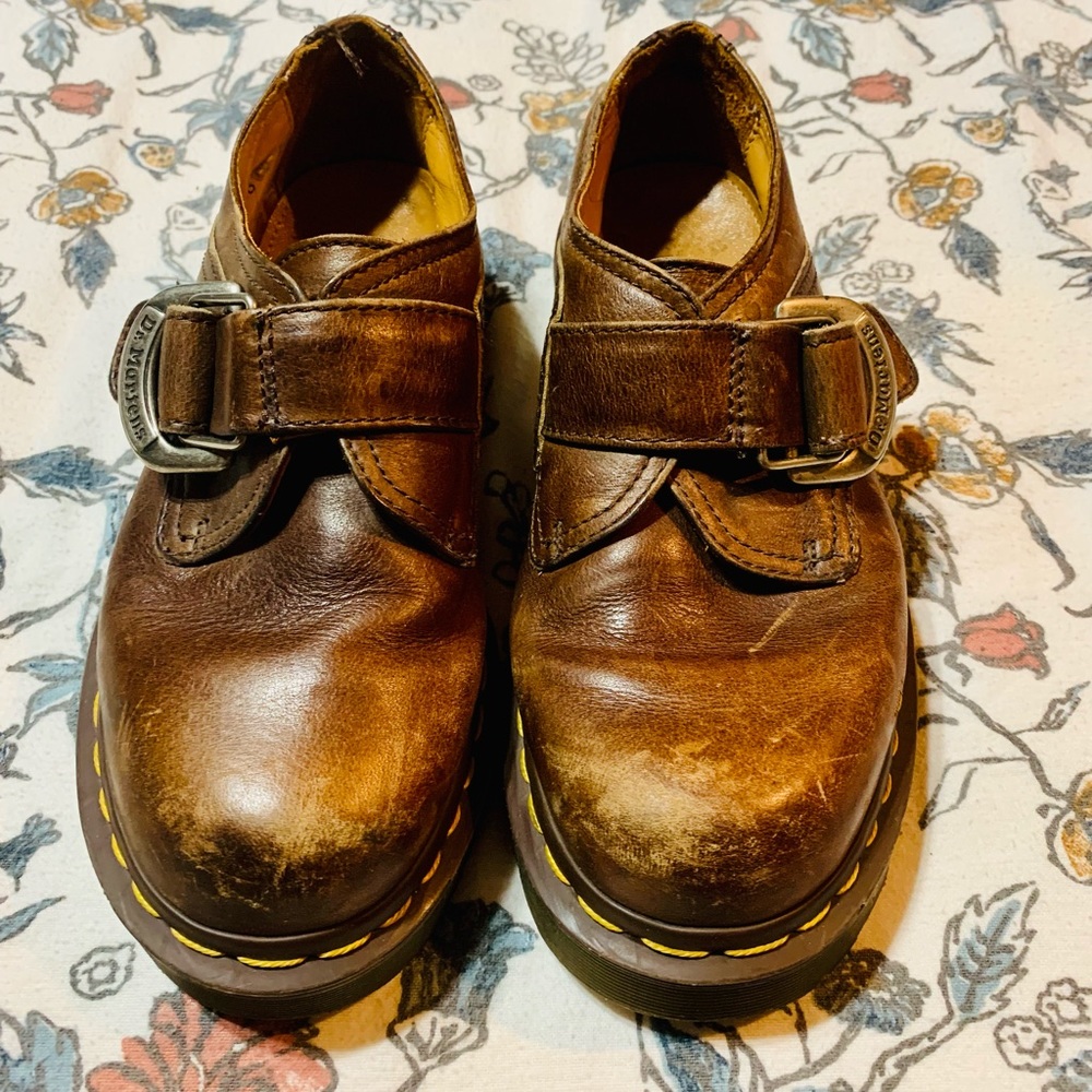 Dr. Martens 8314 Leather Monkstrap Oxford.